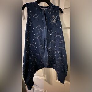 4 Season® Baby Sleep Bag with Feet, Merino Wool & Organic Cotton, Night Sky™